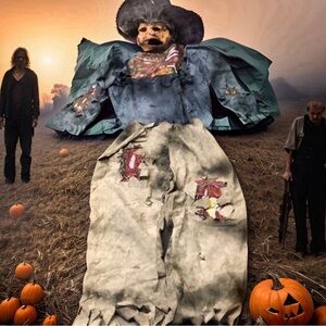 Awesome zombie costume - full body suit - with free bonus mask